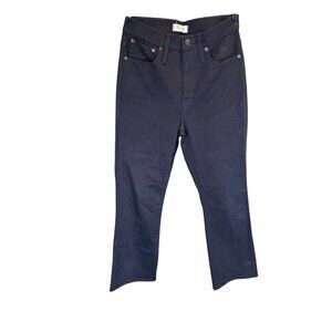 Madewell Black Cali Demi-Boot   Stretch Denim Jeans Women's Size 27